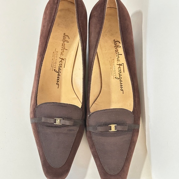 Salvatore Ferragamo Shoes - Salvatore Ferragamo Brown Loafers